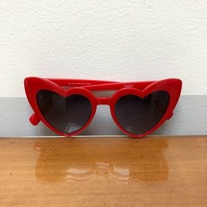 Red Heart Sunglasses